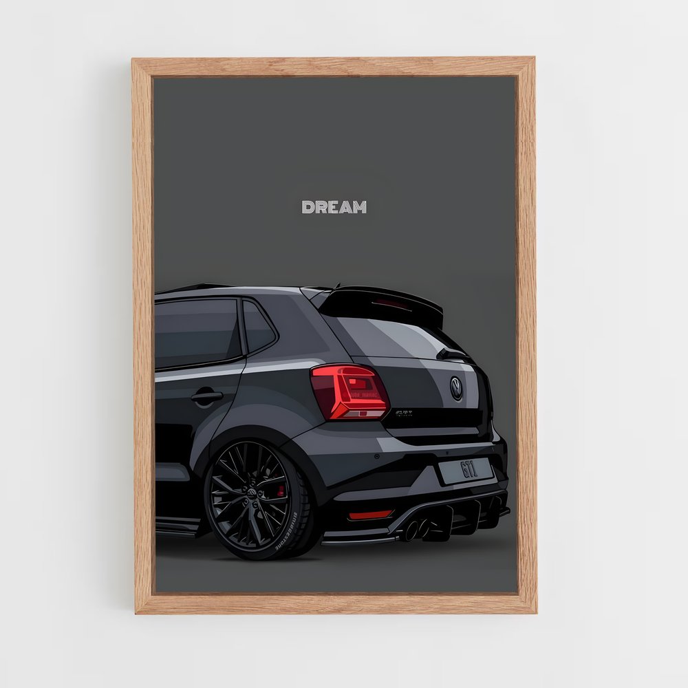 Poster RS4 Sportivité – affiche Volkswagen (vue 4)